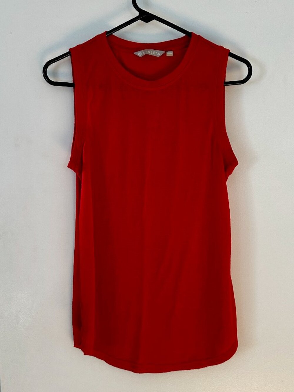 Athleta Red Sleeveless Tank Top Sz S